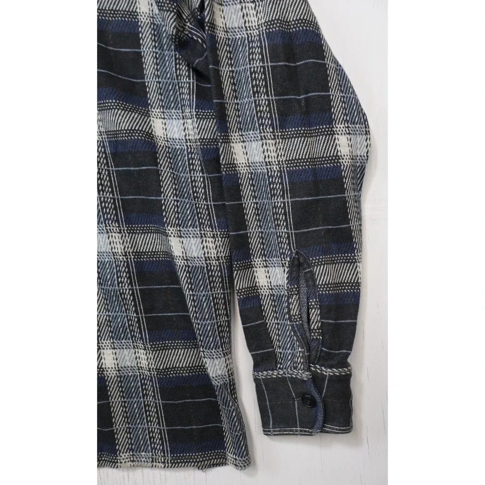 Vintage Ralph Lauren Polo Sport Soft Rugby Long Sleeve Shirt Size XL Plaid